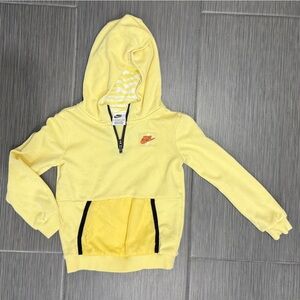 Nike Kids Yellow Hoodie 4T